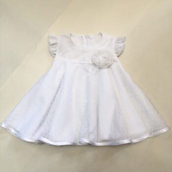 Детска рокля "Фея" бяла